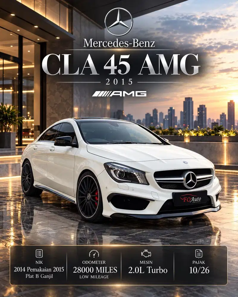 Mercedes-Benz CLA 45 AMG C117 2015 Very Mint Condition Nik 2014 Cla200
