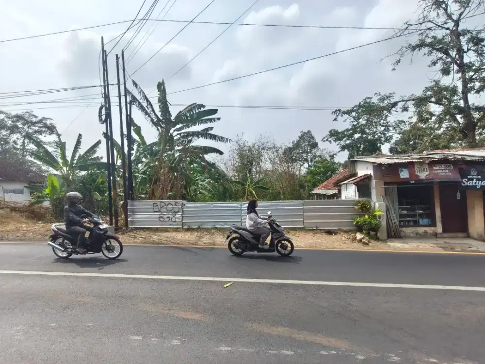 Dijual Tanah Strategis Pinggir Jalan Nasional