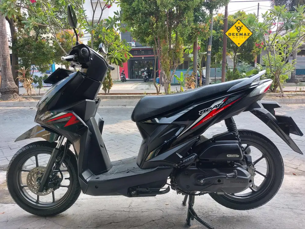 (DP 500)‼️ Honda Beat CBS Hitam Mulus 2021 Cash, Kredit & Tukar Tambah