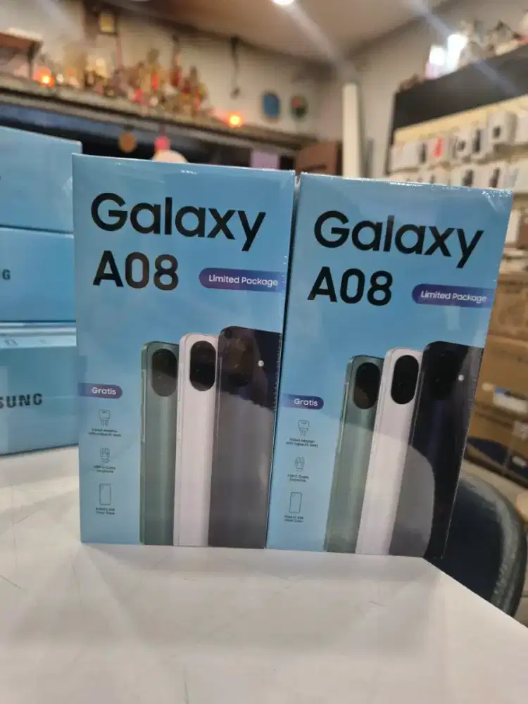 TERMURAH!! SAMSUNG A08 4/128GB GARANSI RESMI 1 TAHUN!!