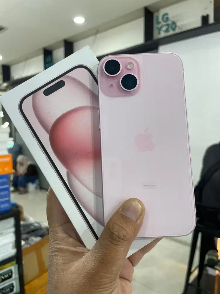iPhone 15 256Gb Resmi iBox MuLus LikeNew Garansi Panjang