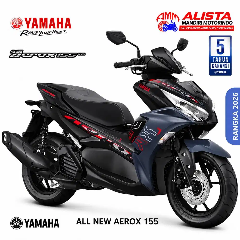 AEROX 155 2026 DP 800 CASH / KREDIT ALISTA