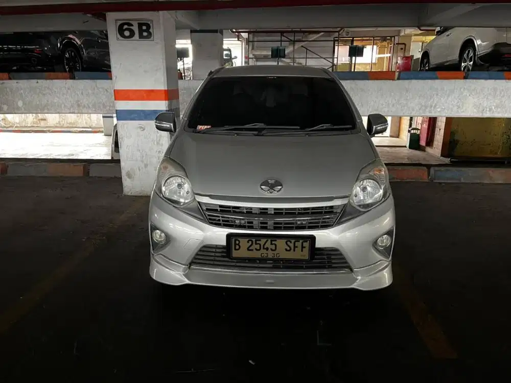 2015 Agya 1.0 G AT Silver