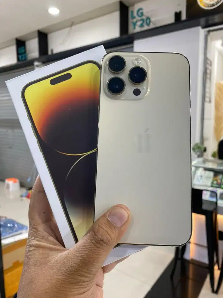 iPhone 14 ProMax 128Gb Mulus LikeNew Fullset Tinggal Paka aja