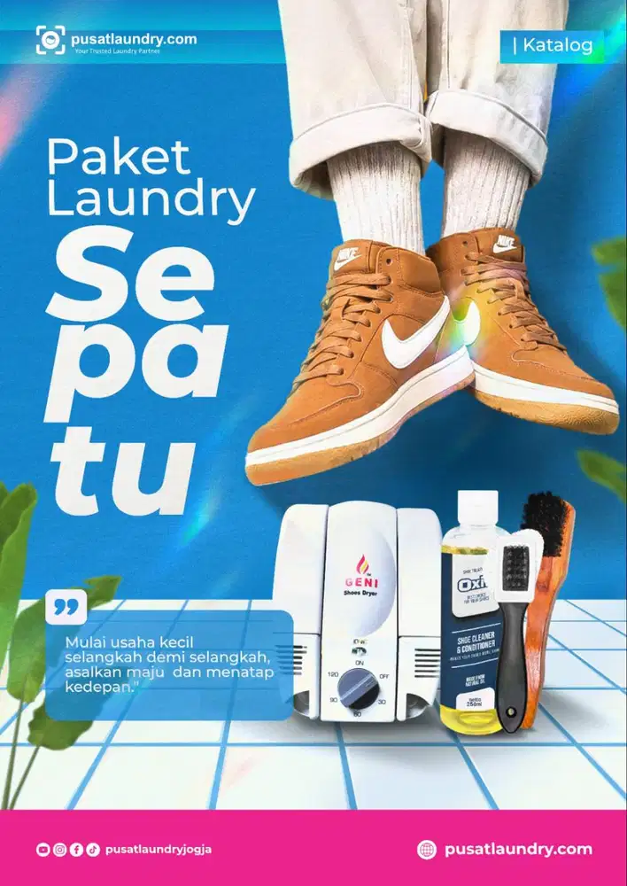 Paket Usaha Laundry Sepatu Termurah