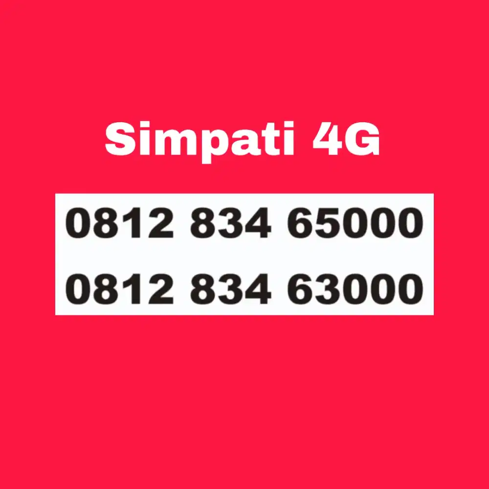 Nomor cantik telkomsel triple murah 5G