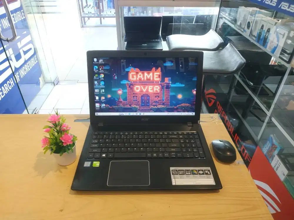 DIJUAL LAPTOP ACER E5-575G CORE i7 RAM 8GB SSD 256GB NVIDIA