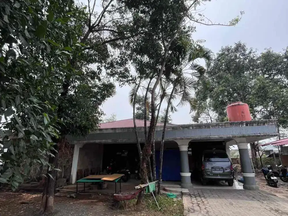 dijual rumah dan taha yang lias poros kalan lanraki daya kota makassar