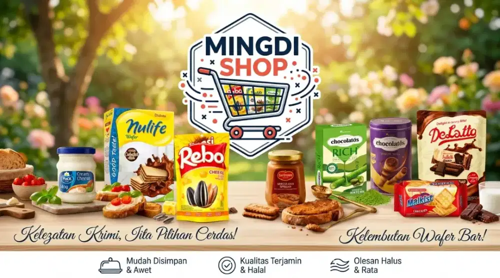 Kami menjual berbagai cemilan halal