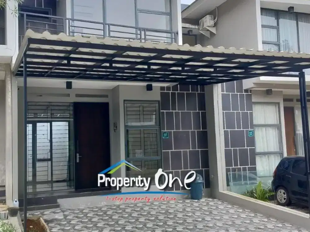 Jual Rumah Renovasi di Golden Park 2 Serpong Cisauk, Bonus 2 AC, Gordyn & Teralis, Dekat KRL Cisauk, AEON Mall BSD & Pasmod Intermoda