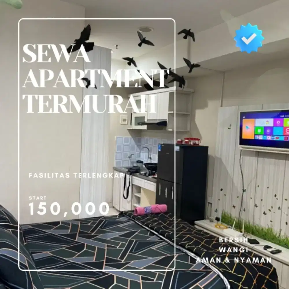 Sewa Apartemen Tangerang Selatan URBANTOWN SERUA Harian/Transit
