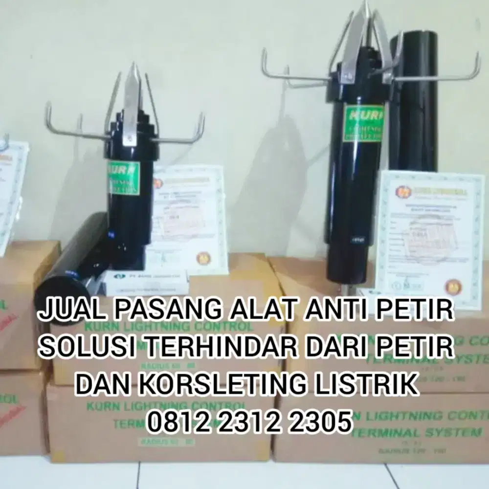Panggilan Tukang Pasang Penangkal Petir Konvensional