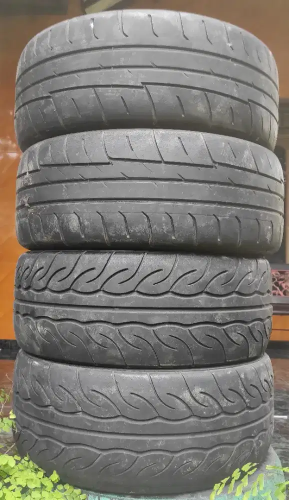 Ban semi slick r16 Yokohama advan neova 205/45 + champiro sx2 205/50