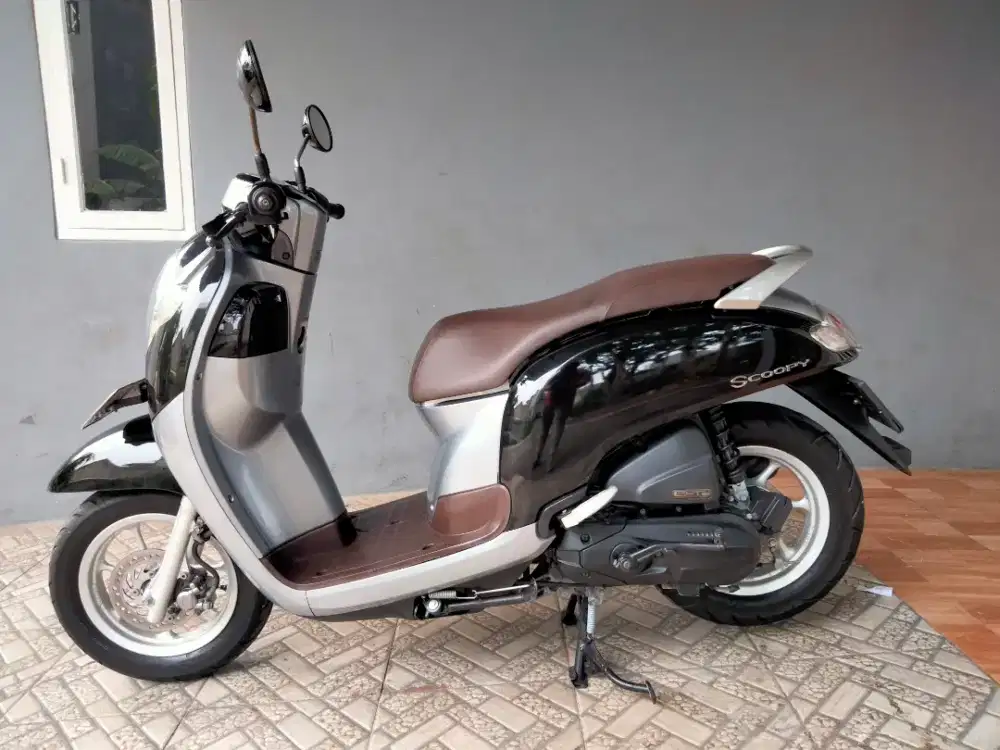 Honda Scoopy Donat low km tahun 2017 pajak hidup
