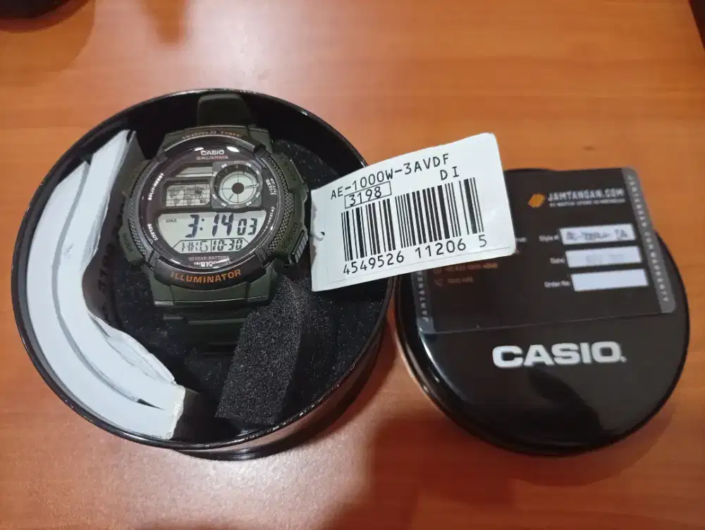 Casio illuminator army original fullset