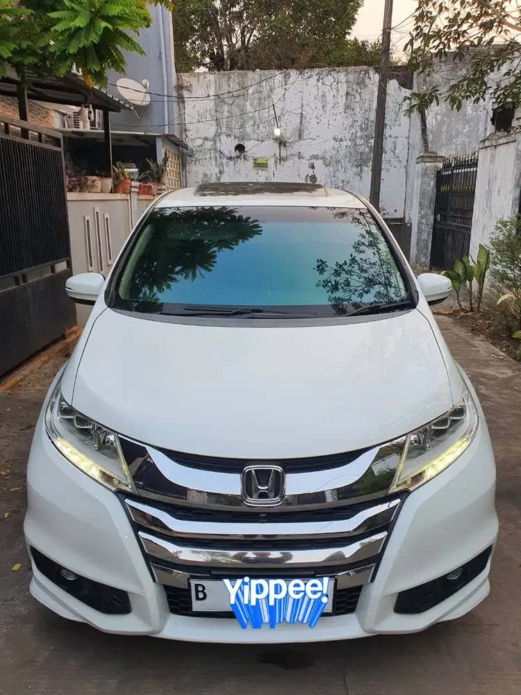 Siap mudig pulkam.. Kerenn iritt mantapp odyssey RC1 bukan alphard