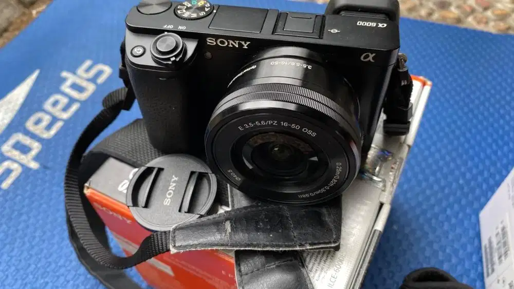 kamera mirrorless sony a6000 kit dan 35mm