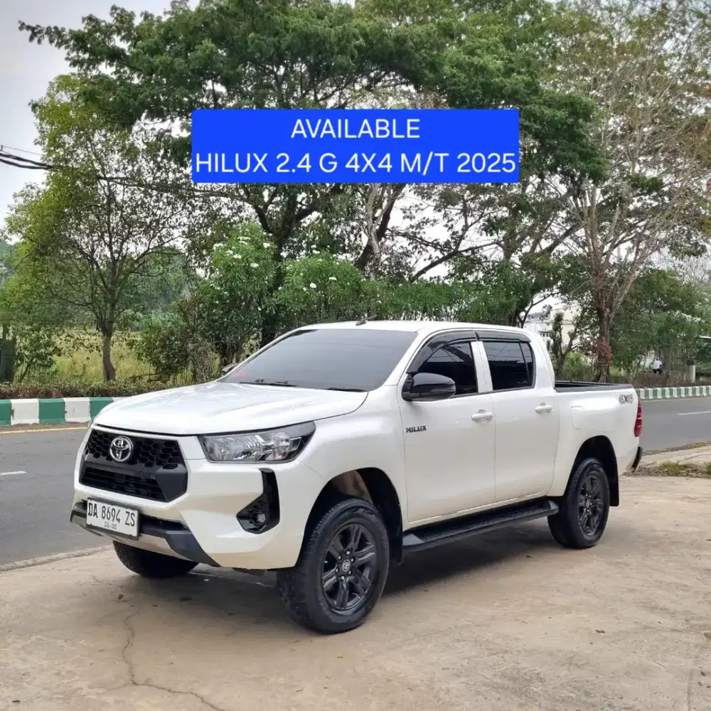 Toyota Hilux 2.4 G 4x4 M/T 2025