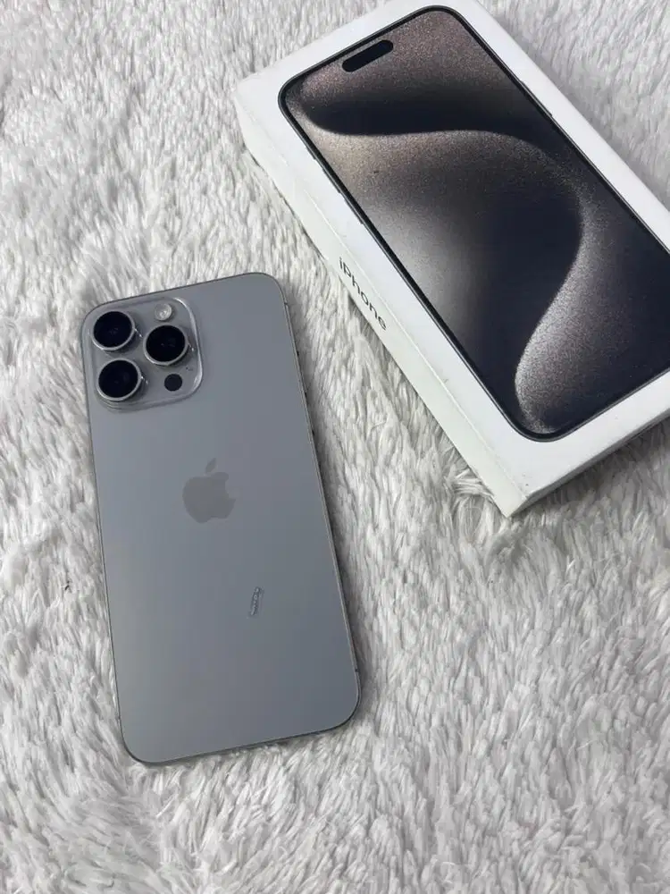 Iphone 15 pro max 1tb fullset ori mulus