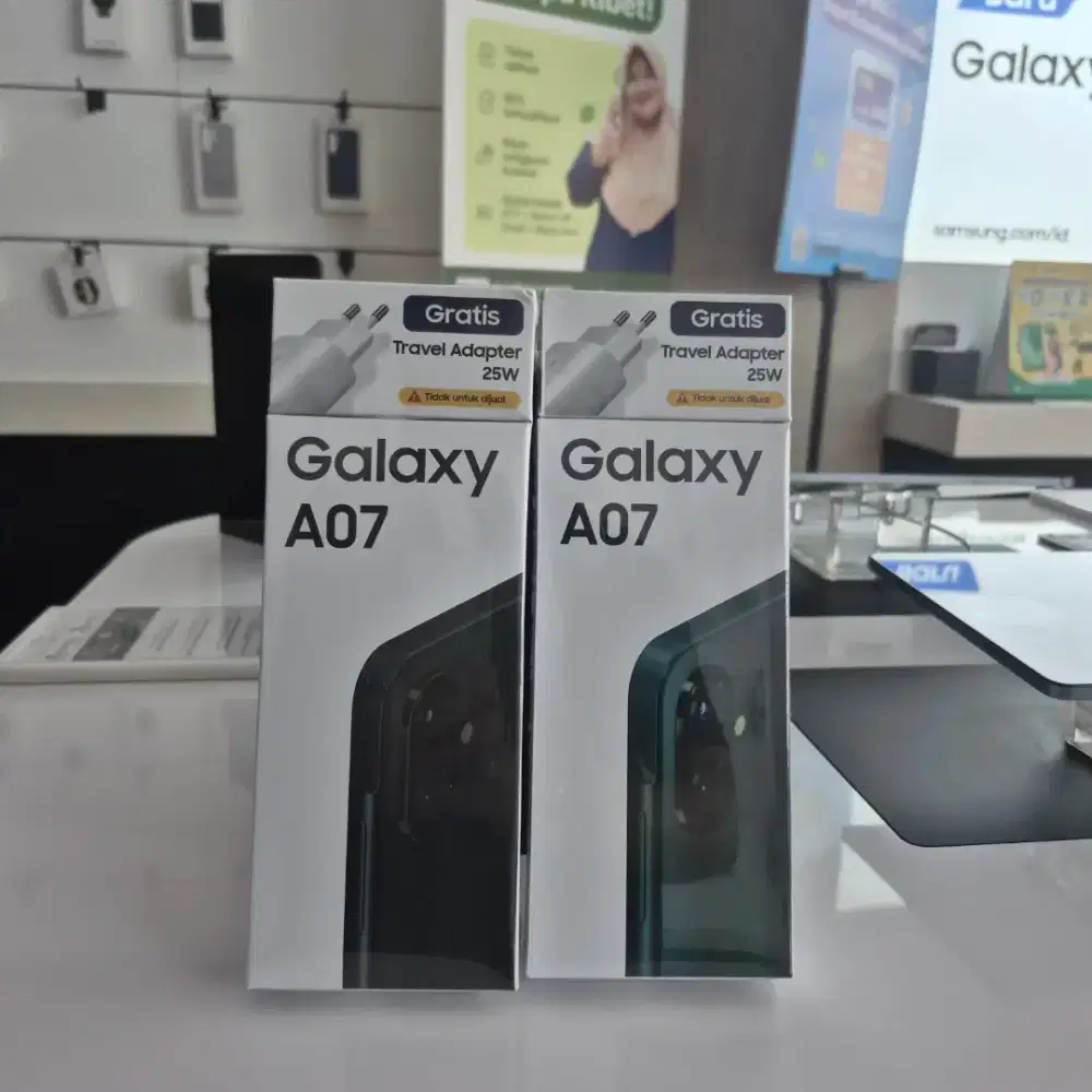 Termurah!!! Samsung A07 4/128GB garansi resmi 1 tahun