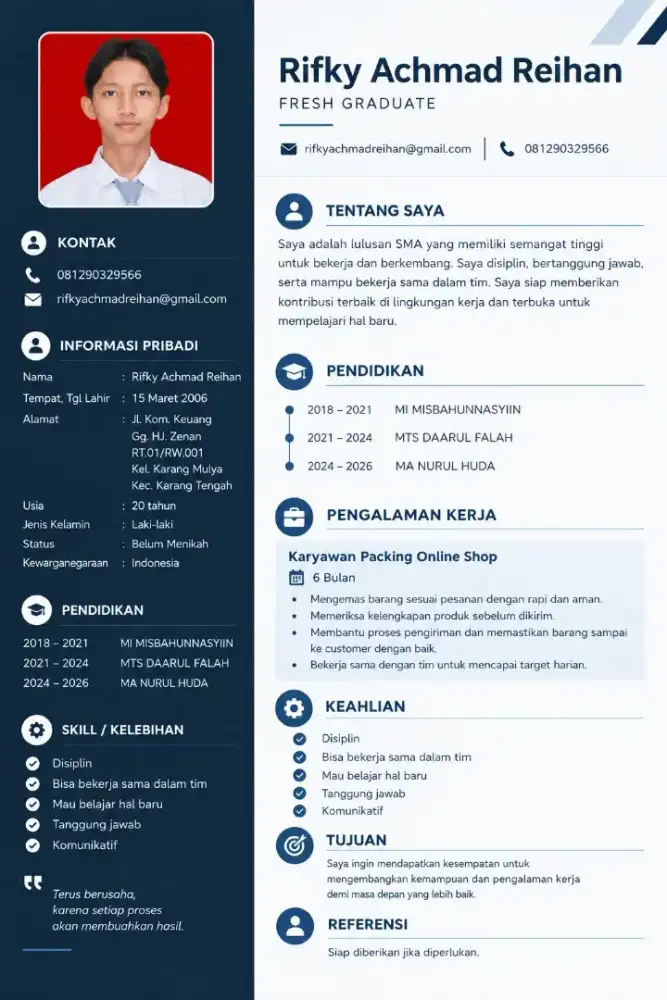 sedang mencari pekerjaan