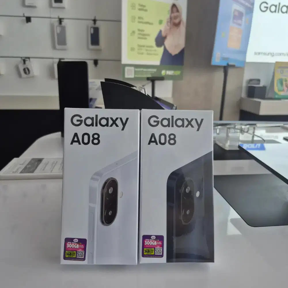 Termurah!!! Samsung A08 4/64GB garansi resmi 1 tahun