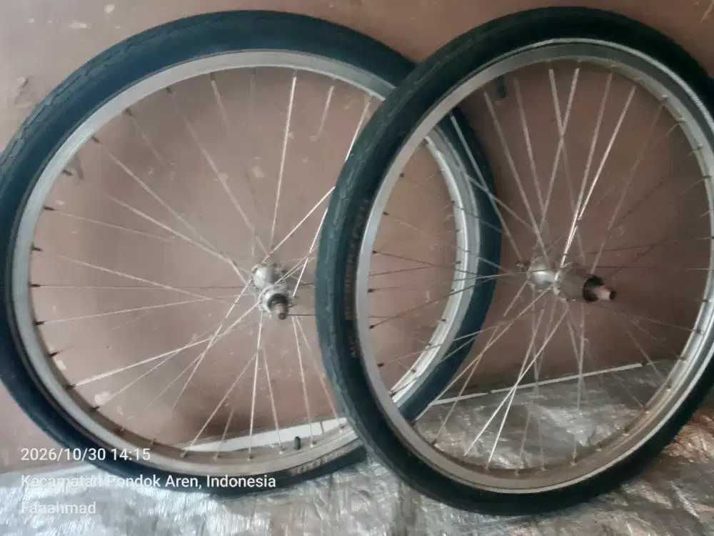 Wheelset vintage 26 HFH exage HB-RM50