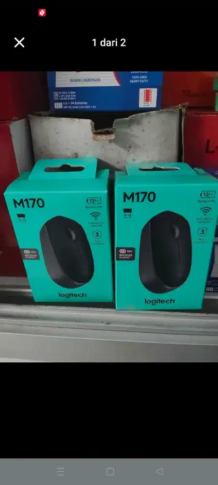 mouse wireless logitech M170 ORI