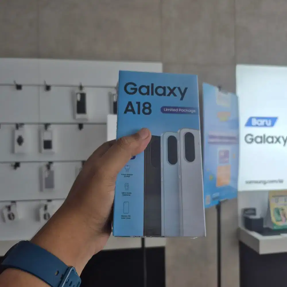 Termurah!!! Samsung A18 4/128GB garansi resmi 1 tahun