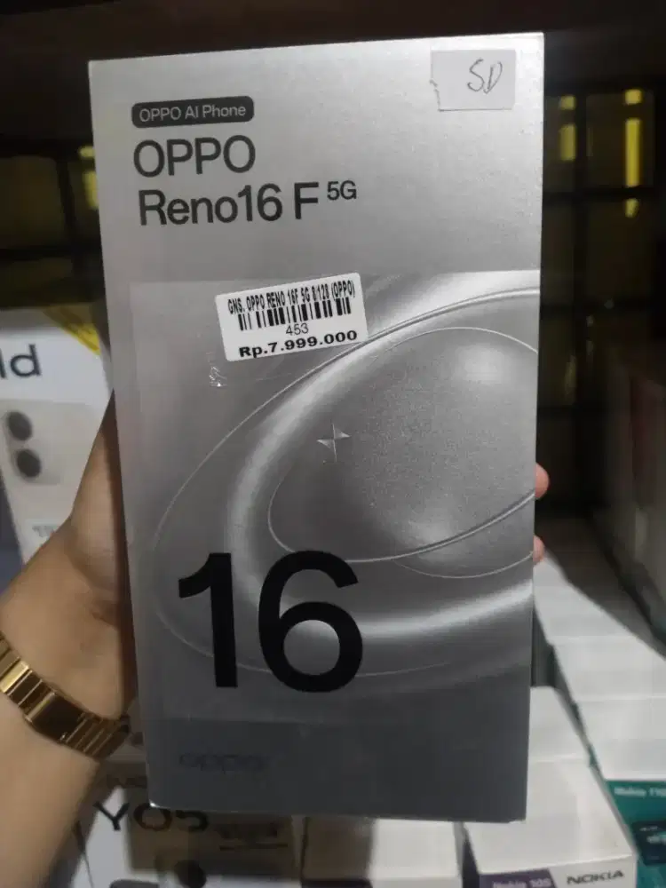 OPPO RENO 16F 5G 8/128GB ATLANTIS DAHSYAT