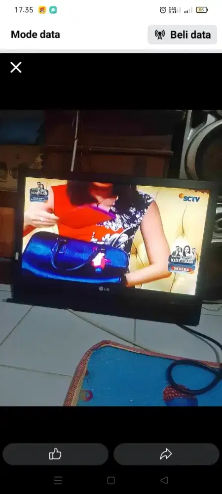 Monitor Tv LG Full Hd Bisa tv Bisa monitor