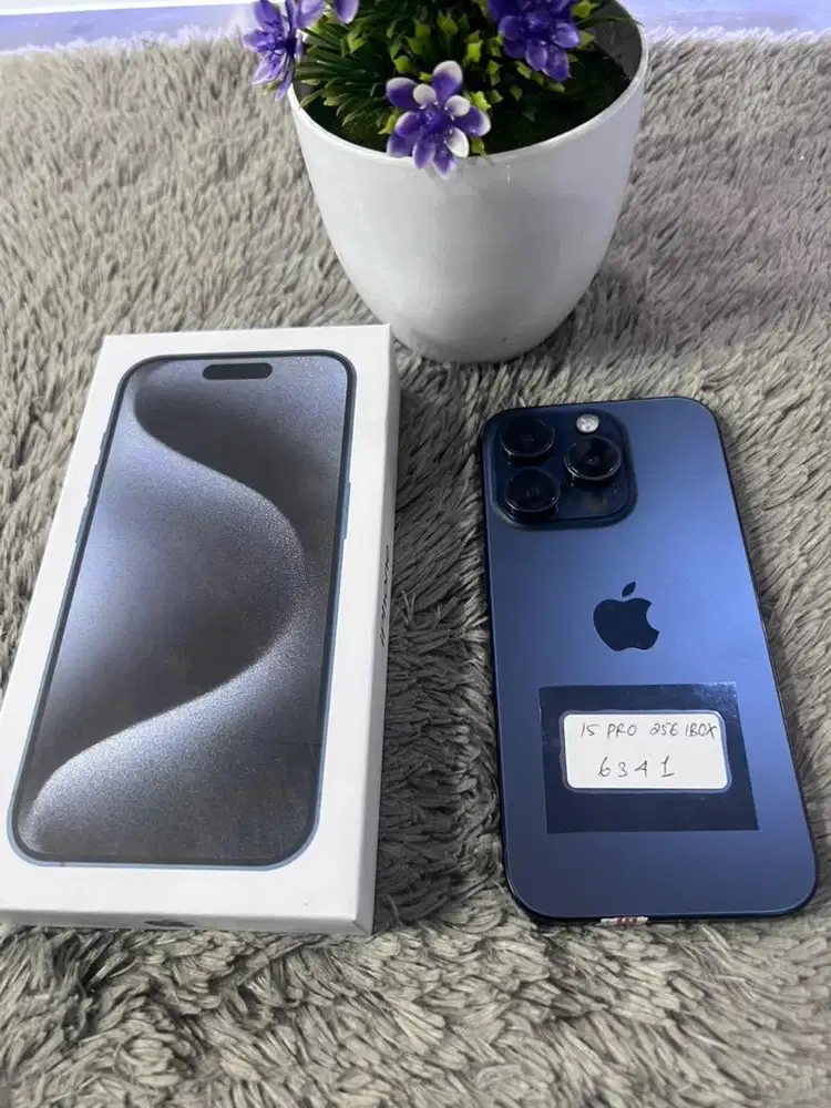 Iphone 15 pro 256gb ibox fullset mulus