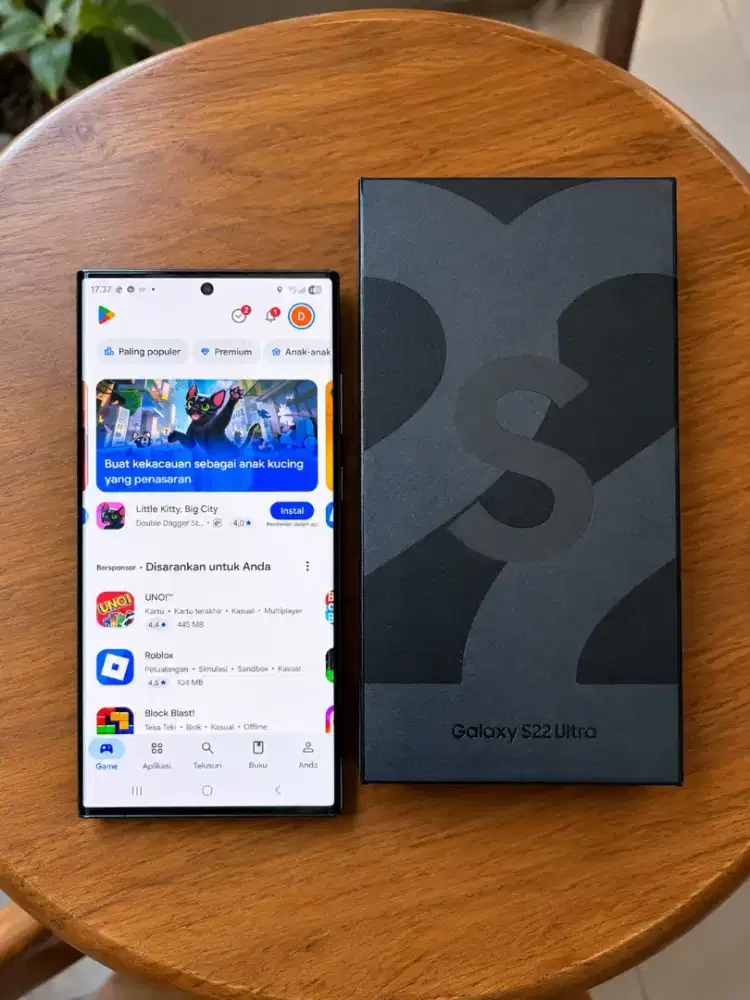 samsung S22 Ultra ram 12/256 istimewa garansi resmi sein