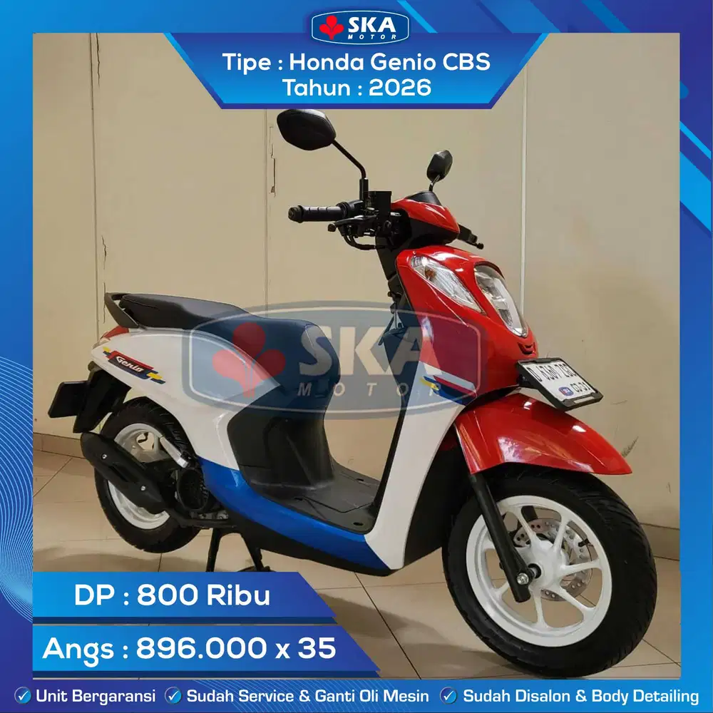 Honda Genio CBS Tahun 2026