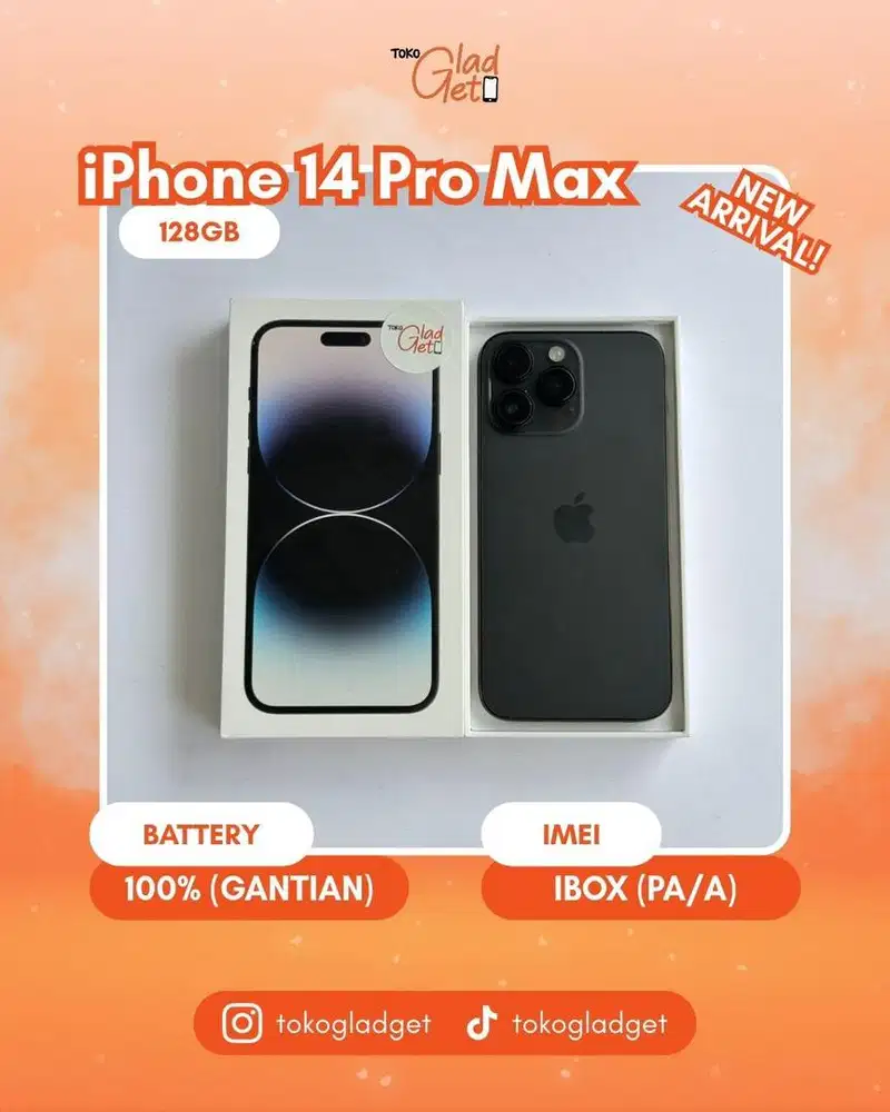 iPhone 14 Promax 128 Gb ex IBOX