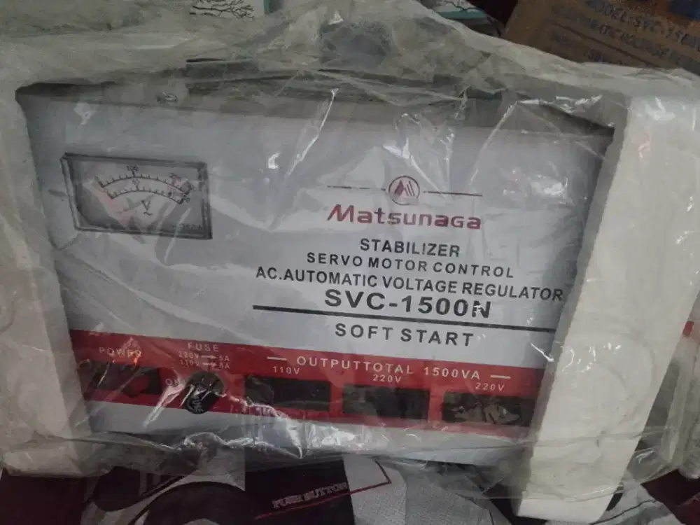 DIJUAL STABILIZER MATSUNAGA SVC-1500N