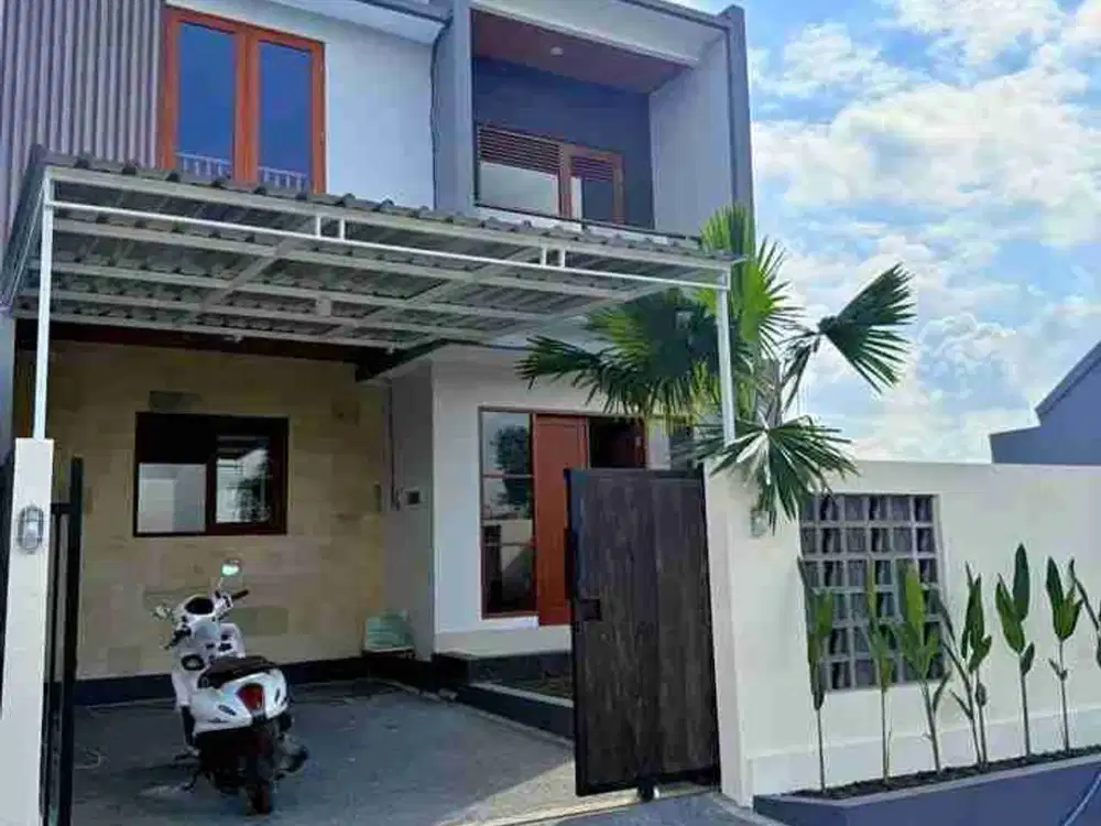 Jual Rumah Baru Siap Huni Modern 2lt Lokasi Jl Raya Dalung Kaja area Hunian Investasi.