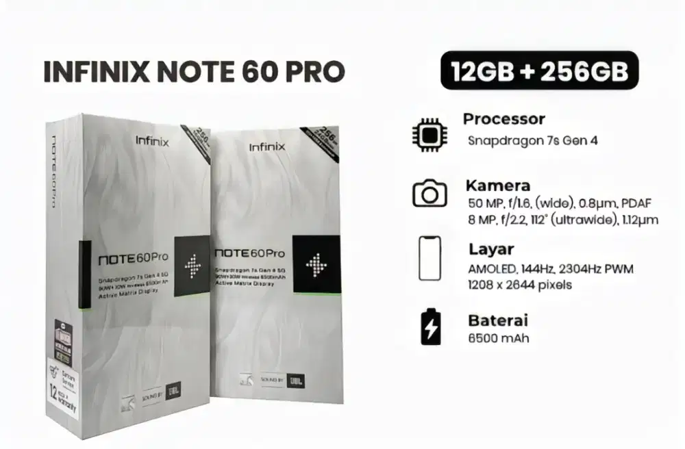 Handphone Infinix Note 60 Pro