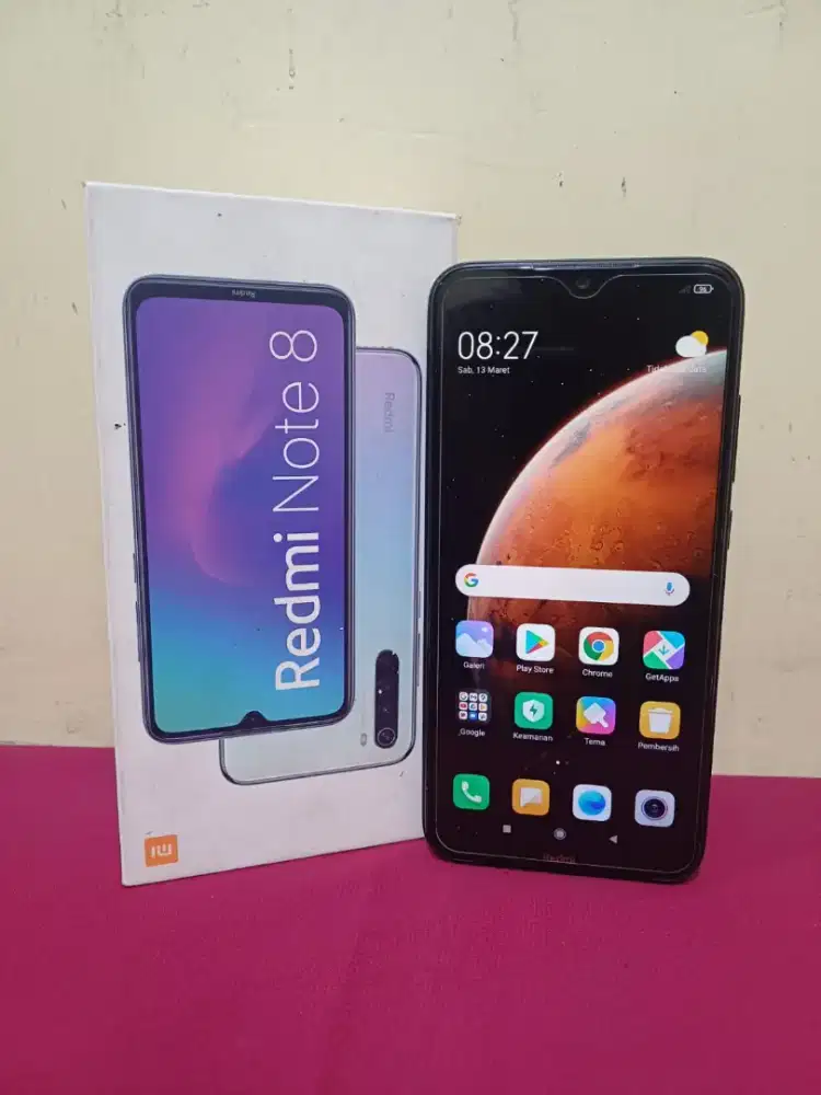 Redmi Note 8 4/64 mulus siap pakai