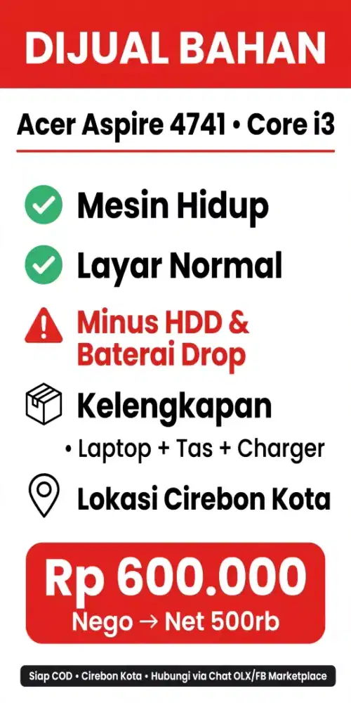 Acer Aspire 4741 Core i3