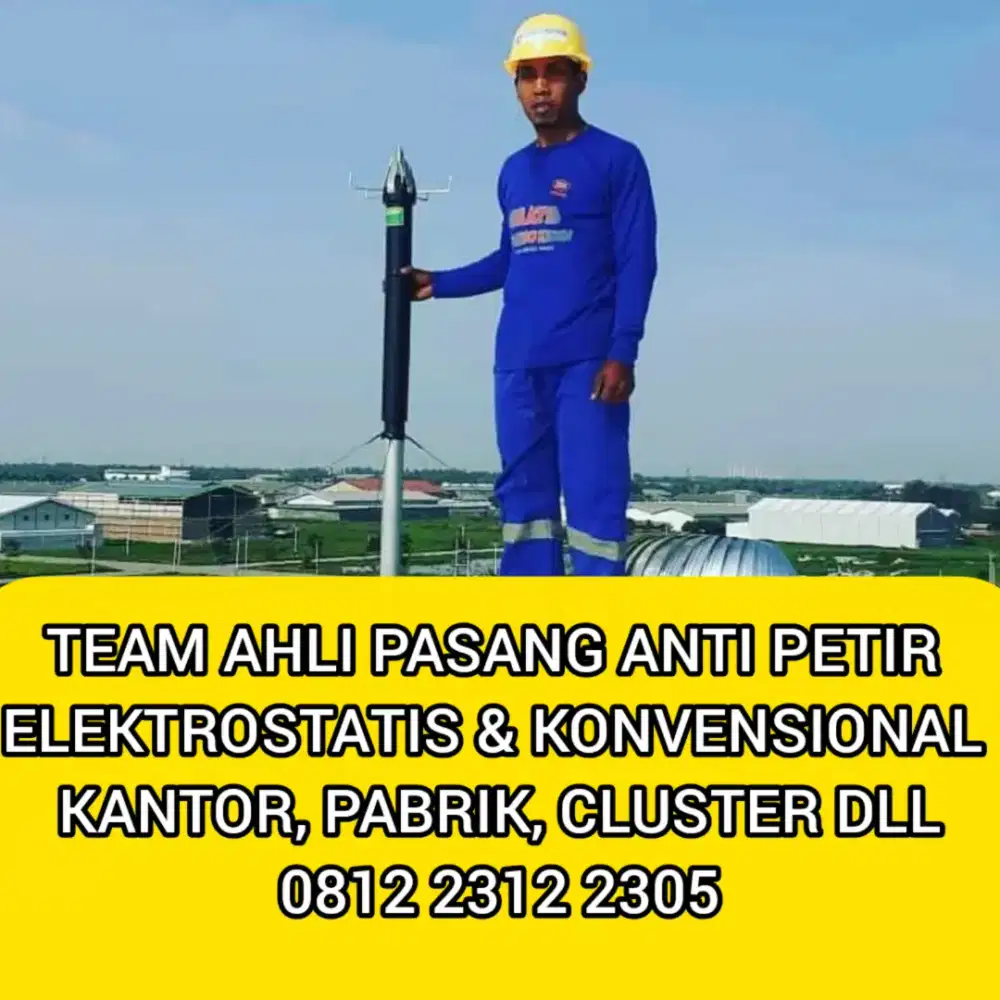 Bidang Ahli Tukang Pasang Penangkal Petir