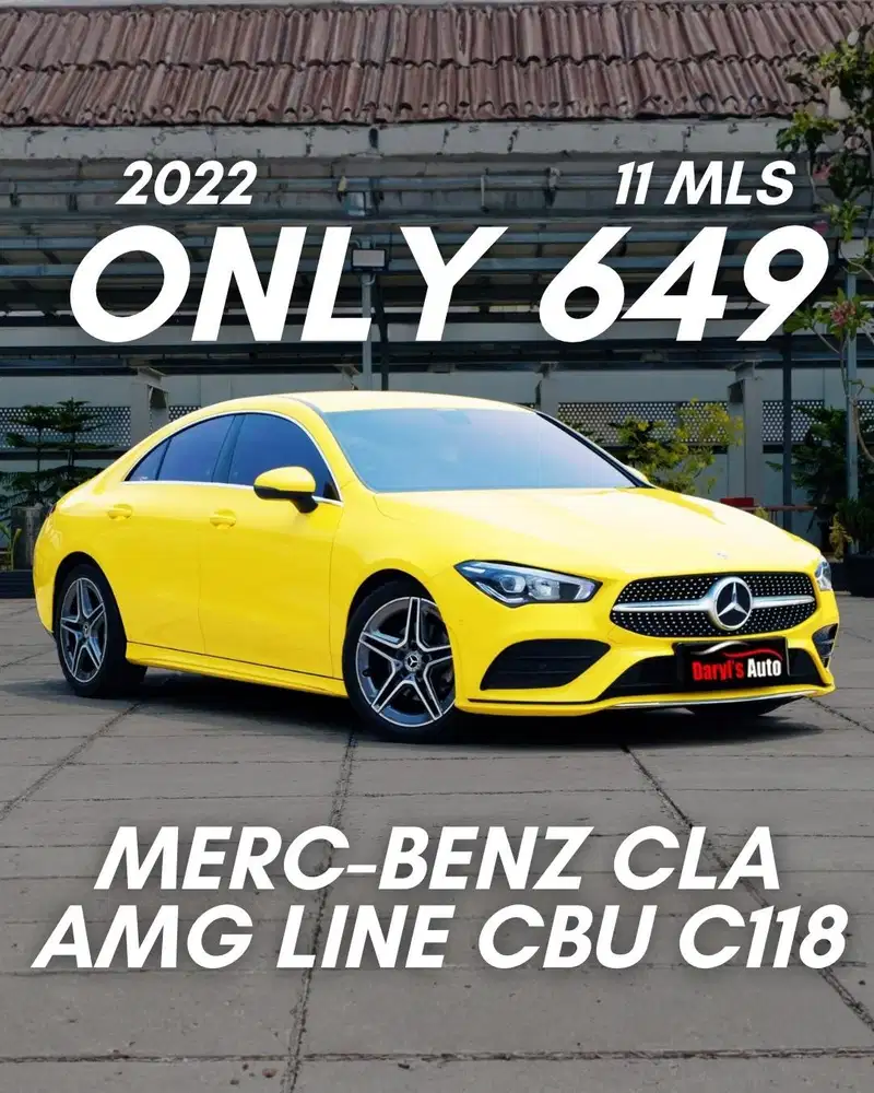 Mercedes-Benz CLA200 AMG Line 1.3 C118