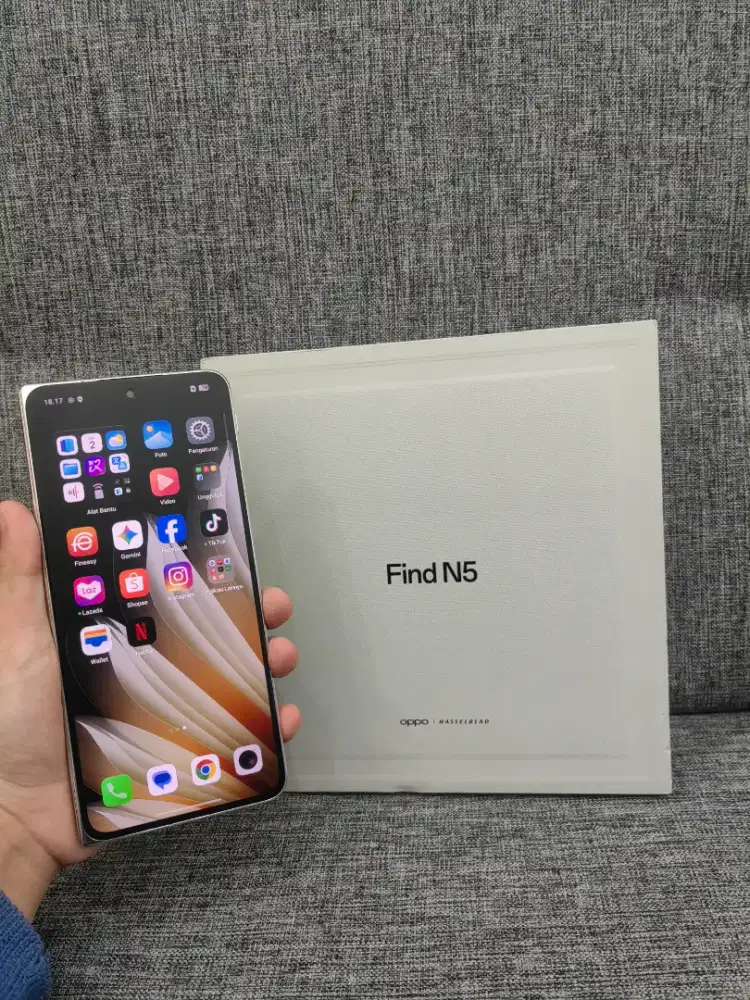 Oppo Find N5 Fold 16/512 Fulset ori resmi no minus siap pakai