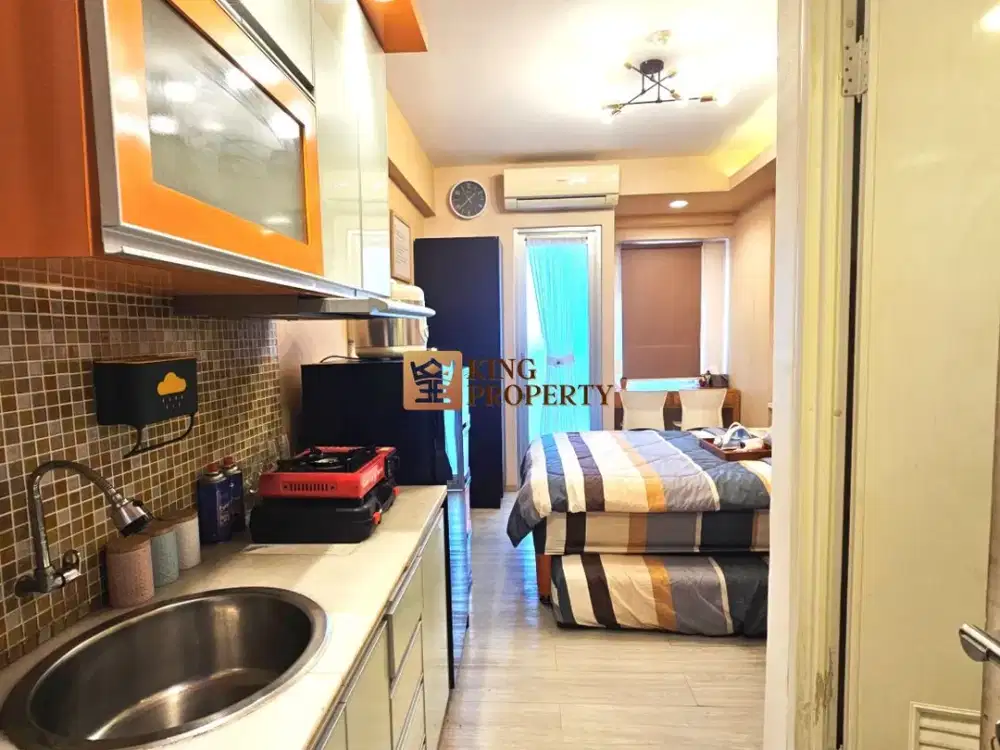 Apartemen Green Bay Pluit Greenbay Eksklusif! Studio Full Furnished 21m² Tower Depan, Akses Drop Off Super Mudah