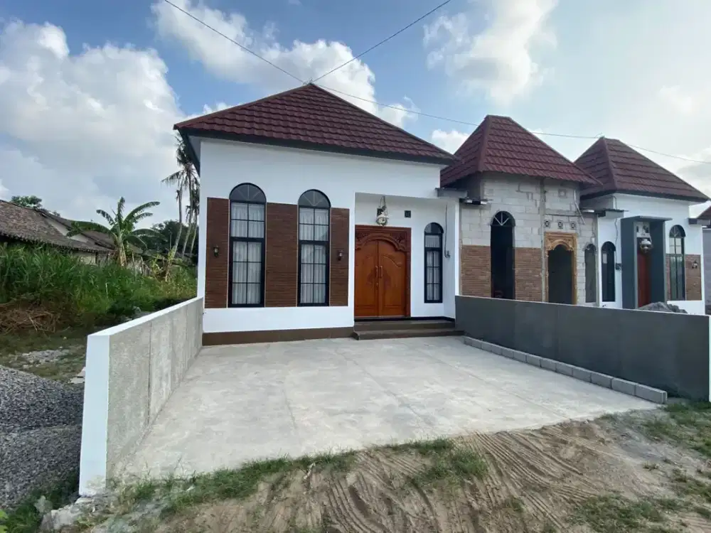 RUMAH BARU KONSEP BATA MERAH EKSPOSÉ – HUNIAN UNIK DAN ESTETIK DEKAT CANDI PRAMBANAN, MULAI 330 JT-AN