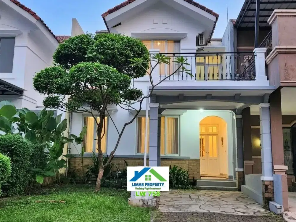 Rumah Cozy Harga Terbaik Cluster Favourite Legenda Wisata Cibubur
