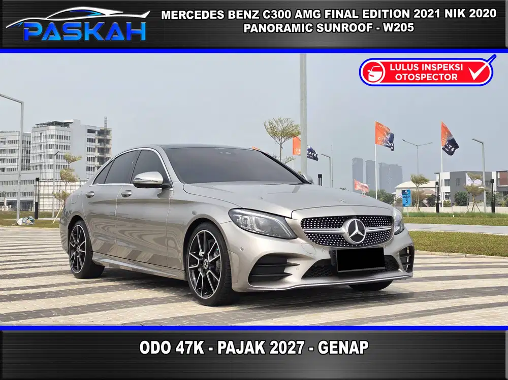 BUNGA 4% PAJAK APRIL C300 AMG 2021 NIK 2020 C 300 2021 FINAL EDITION