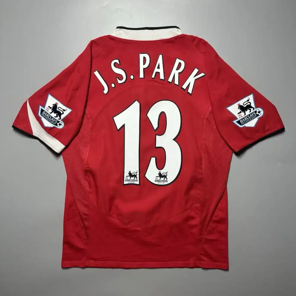 MAN UNITED NIKE 2005/2006 FOOTBALL SOCCER HOME JERSEY #13 PARK SIZE “M