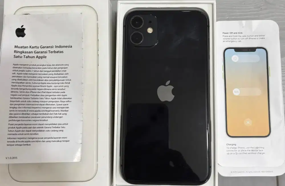 JUAL IPHONE 11 64GB IBOX MULUS KOMPLIT NO MINUS LCD ORI ON SEMUA
