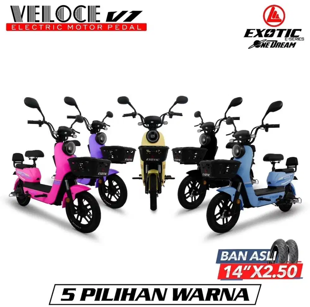 PROMO SEPEDA LISTRIK EXOTIC VELOCE V1